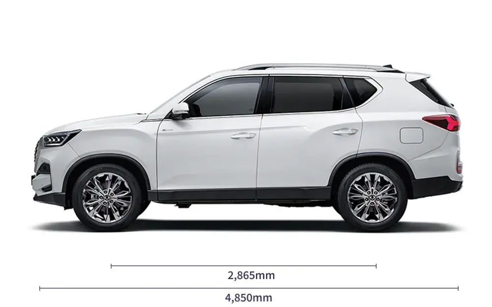 KGM  Rexton lateral