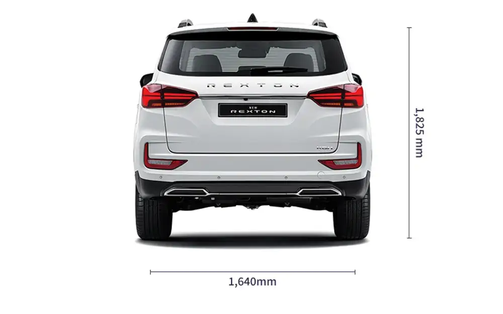 KGM  Rexton posterior