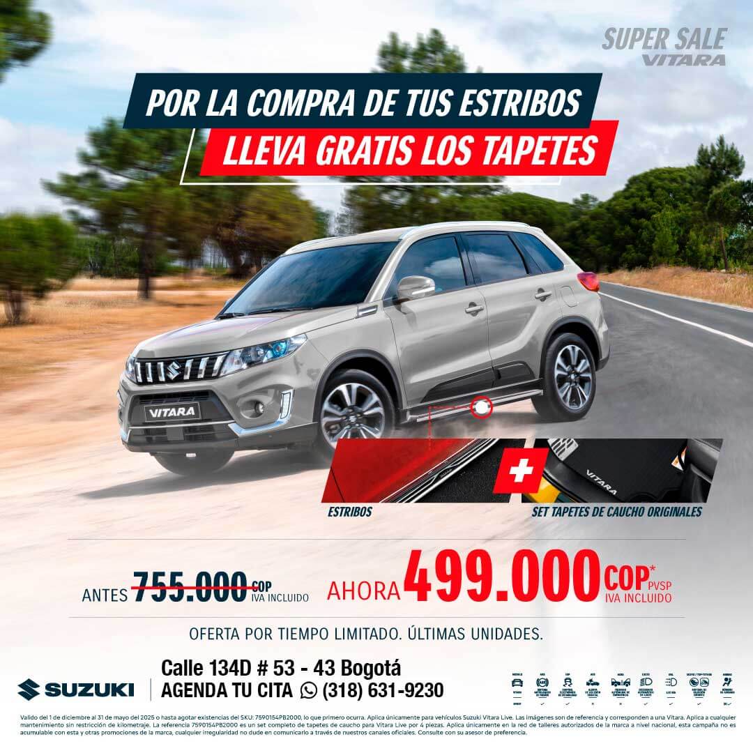 Taller Derco Suzuki Promoción Abril 2025