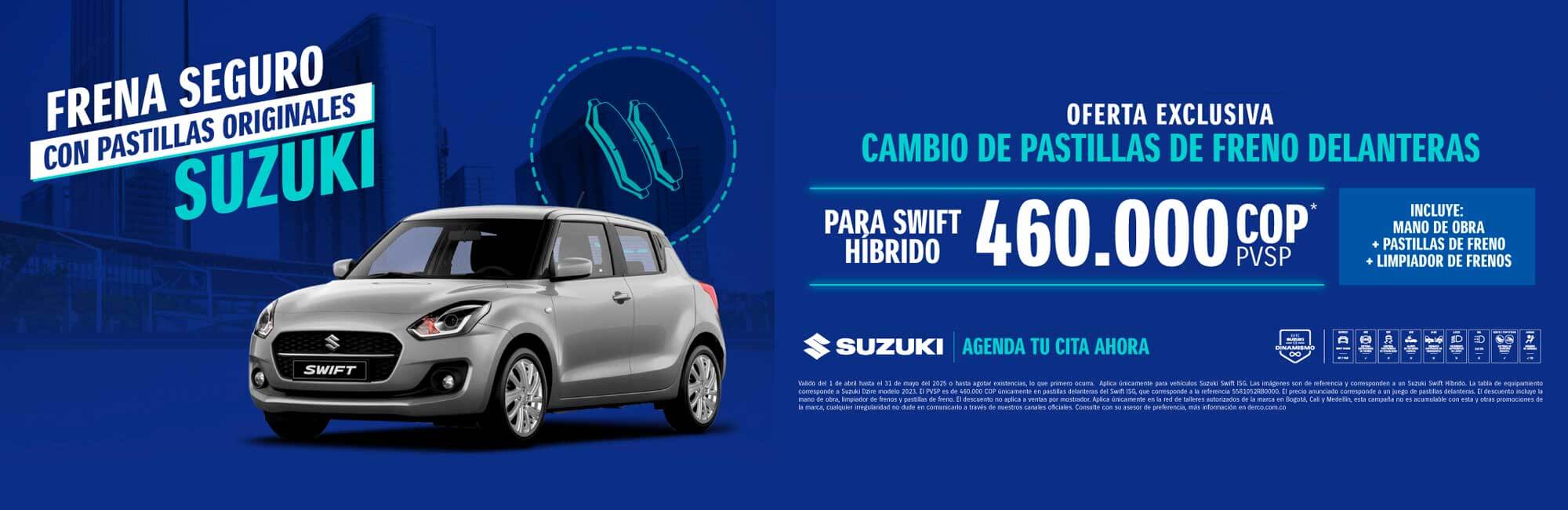 Taller Derco Suzuki Promoción Mayo 2025