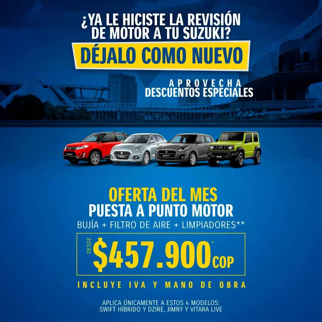 Taller Derco Suzuki Promoción Junio 2025