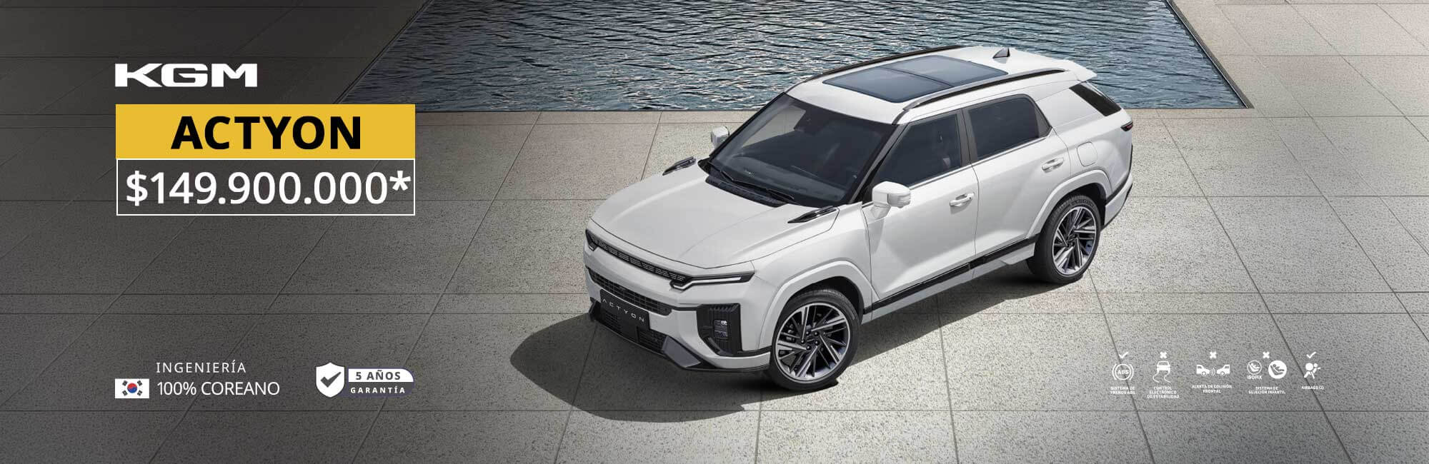 KGM Actyon Promoción 2026