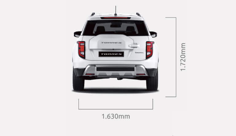 KGM Torres Hybrid posterior