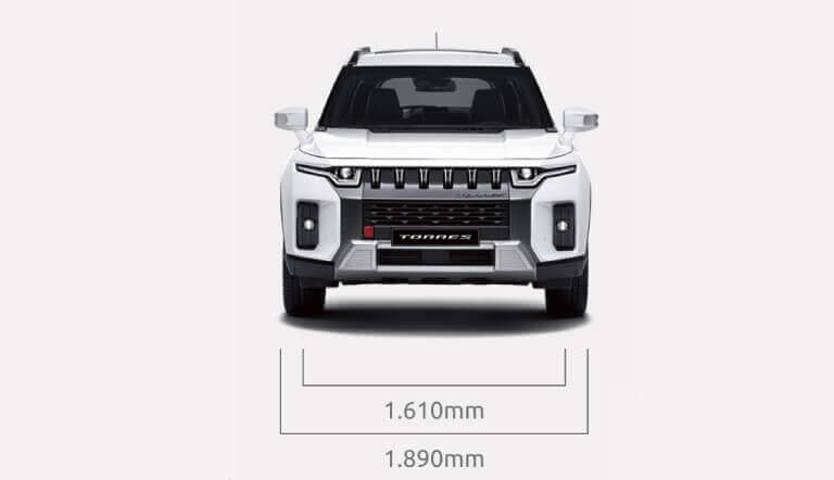 KGM Torres Hybrid frente 