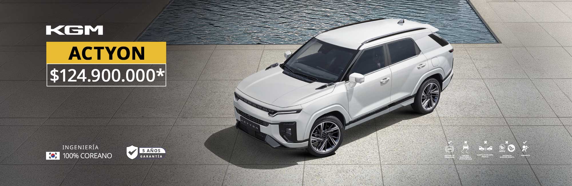 KGM Actyon precio Agosto 2026